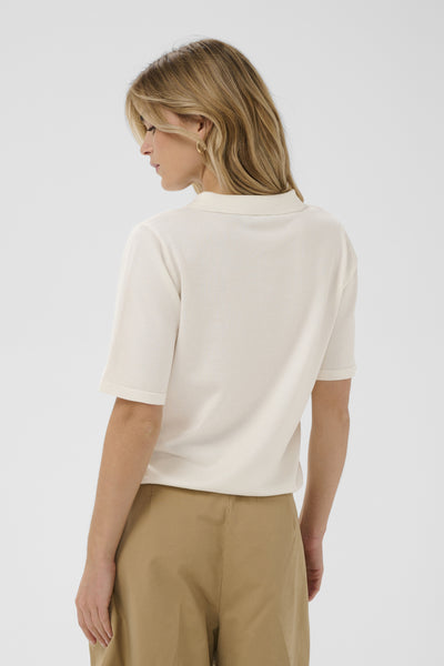 MilaSZ Polo SS Pullover Ice - 30513958 Thumbnail