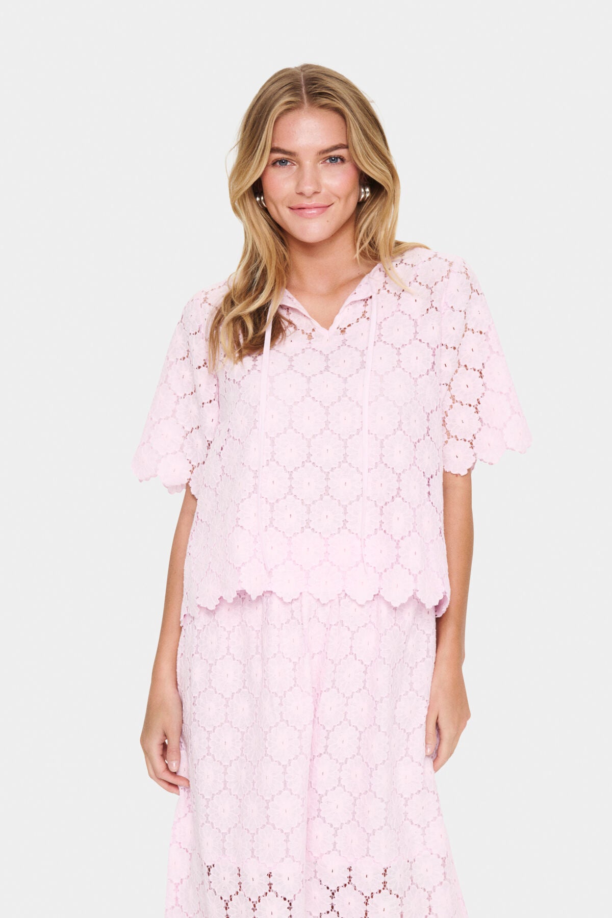 ZojaSZ Blouse Pink Tulle - 30514049