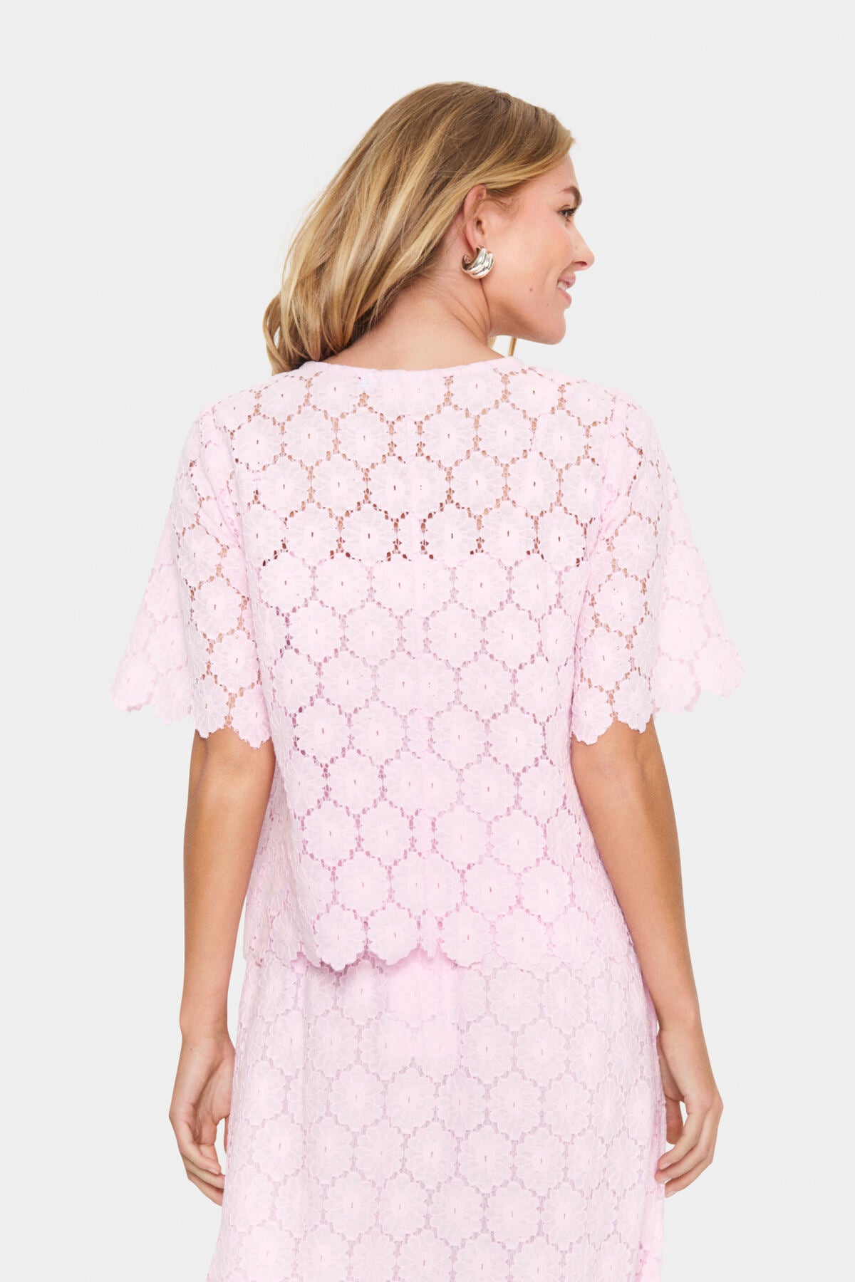 ZojaSZ Blouse Pink Tulle - 30514049