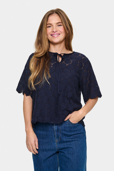 ZojaSZ Blouse Baritone Blue - 30514049 Thumbnail