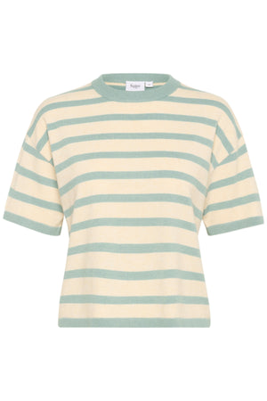 LikamSZ Striped Pullover Fog Blue Surf Stripe - 30514161