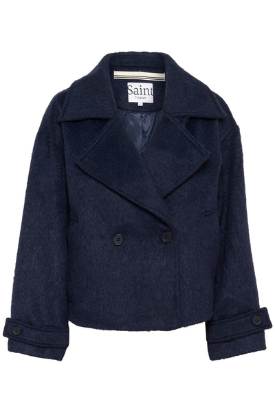 LiraSZ Short Wool Coat Night Sky - 30514294 Thumbnail