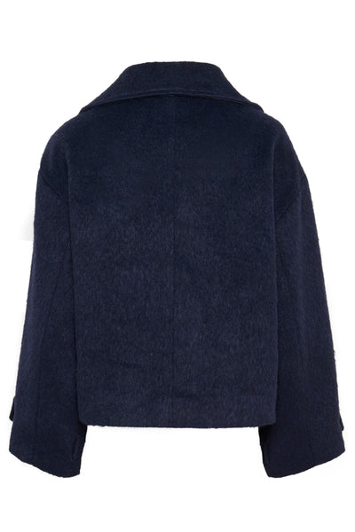 LiraSZ Short Wool Coat Night Sky - 30514294 Thumbnail