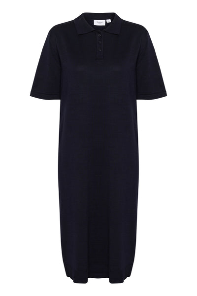MilaSZ Polo SS Dress Night Sky - 30514319 Thumbnail