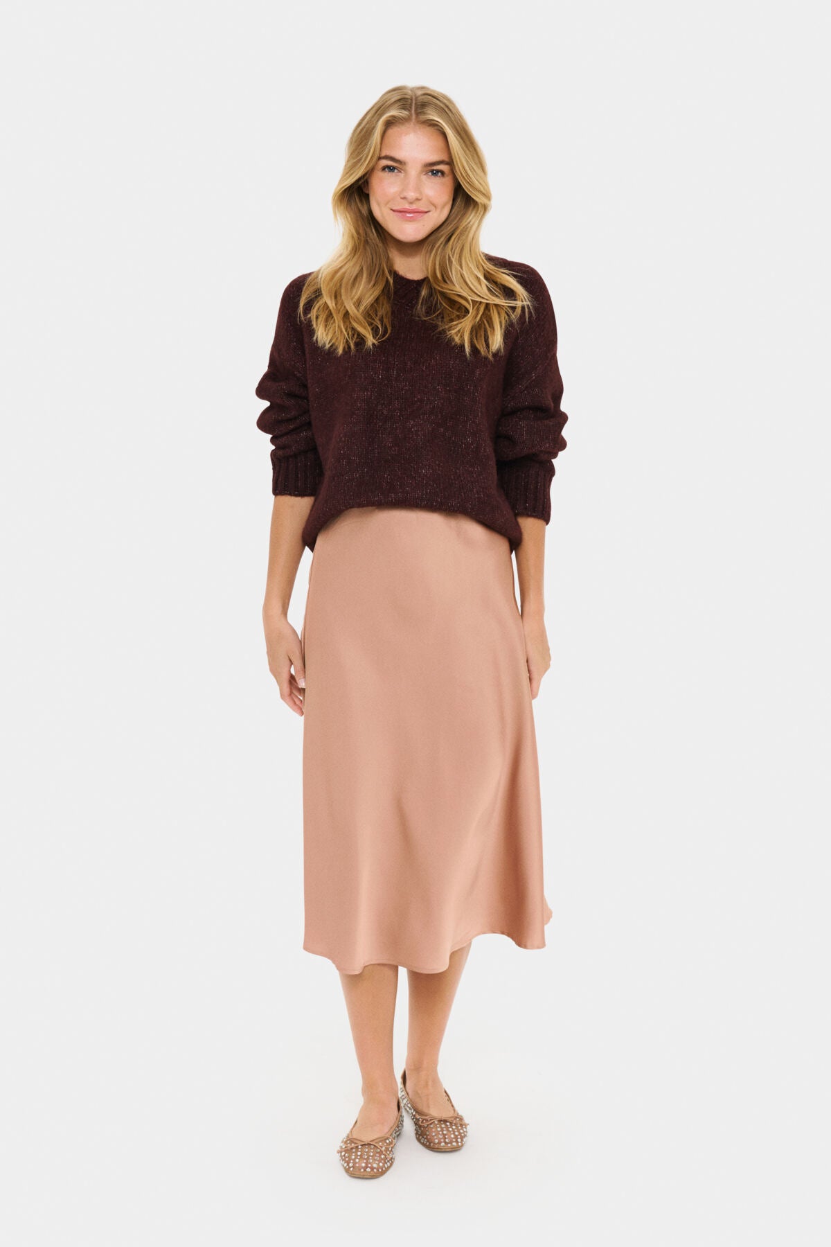 LodisaSZ Skirt 30514352 Café au Lait