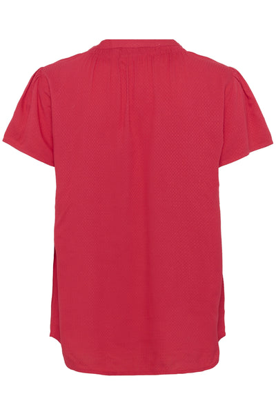 BrittaSZ SS Top Viva Magenta - 30514355 Thumbnail