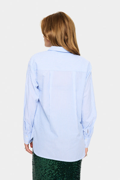 MarleySZ Shirt Chambray Blue - 30514360 Thumbnail