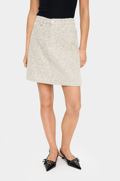 MoniqueSZ Skirt Frost Gray - 30514380 Thumbnail