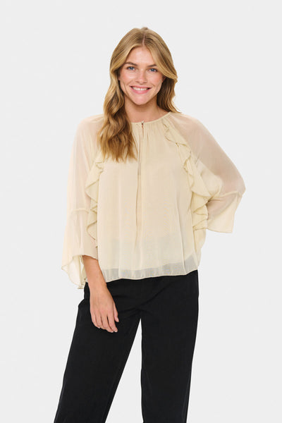 MavisSZ Blouse Brown Rice - 30514407 Thumbnail