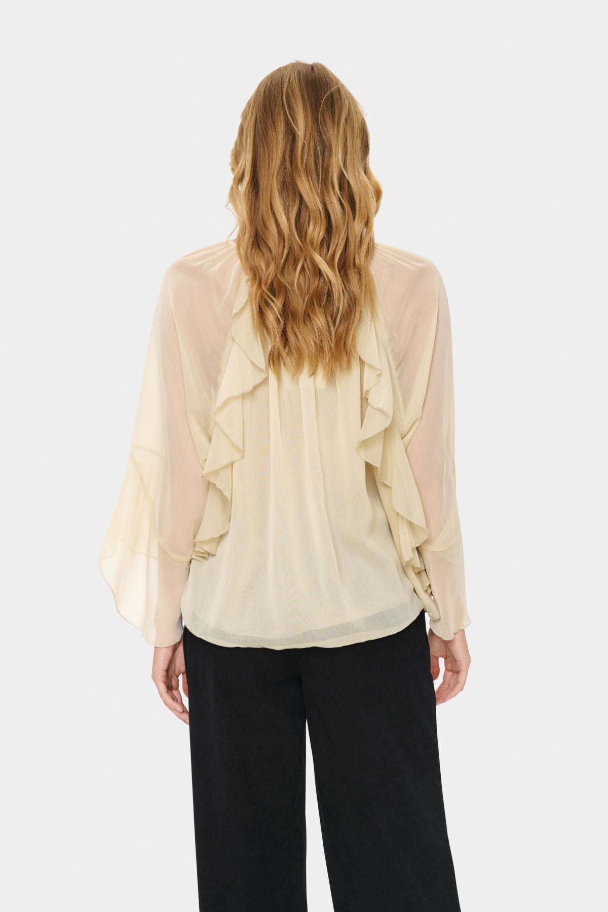 MavisSZ Blouse Brown Rice - 30514407
