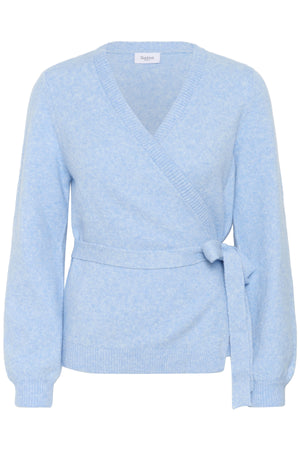 MaleenSZ Wrap Cardigan Starlight Blue - 30514454