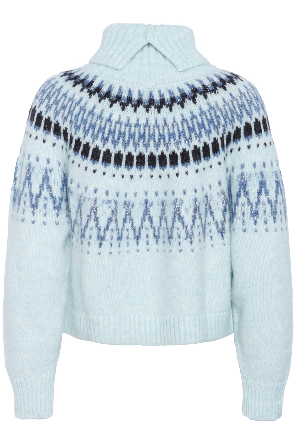 MegnaSZ Rollneck Pullover Starlight Blue Melange - 30514467