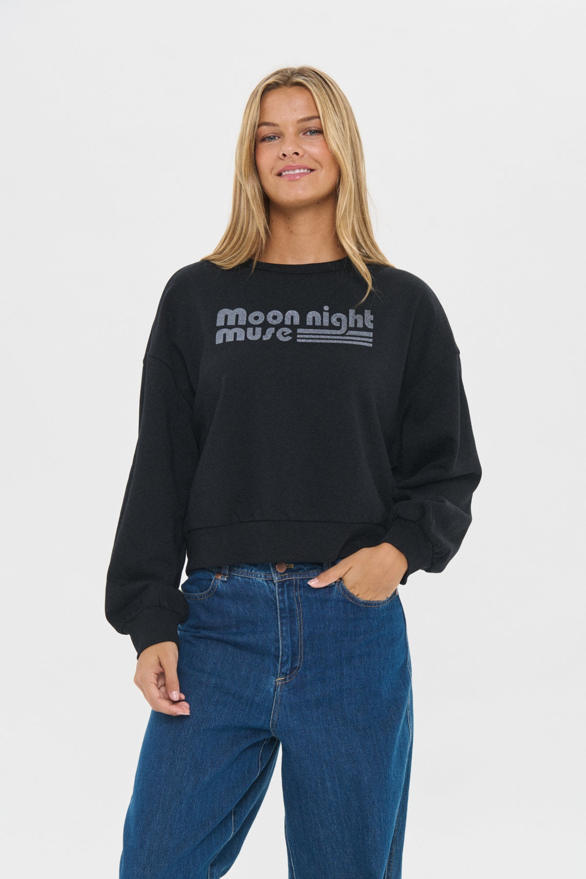 NevannaSZ Sweatshirt Black - 193911 - 30514596