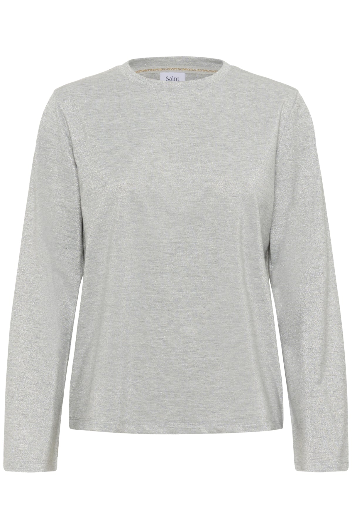 HagaSZ LS Blouse Pearl Grey Mel - 1541011 - 30514652
