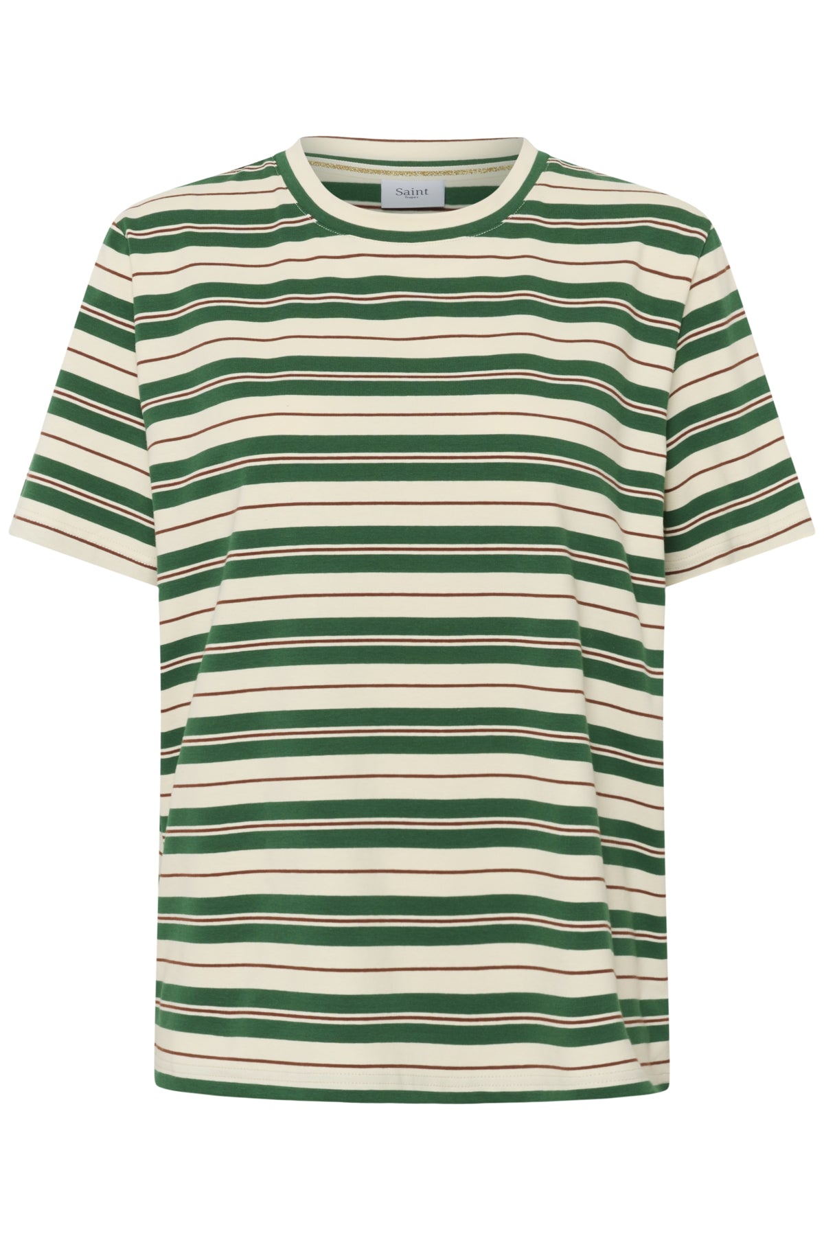 MherSZ T-Shirt Green Multi Stripe - 30514835