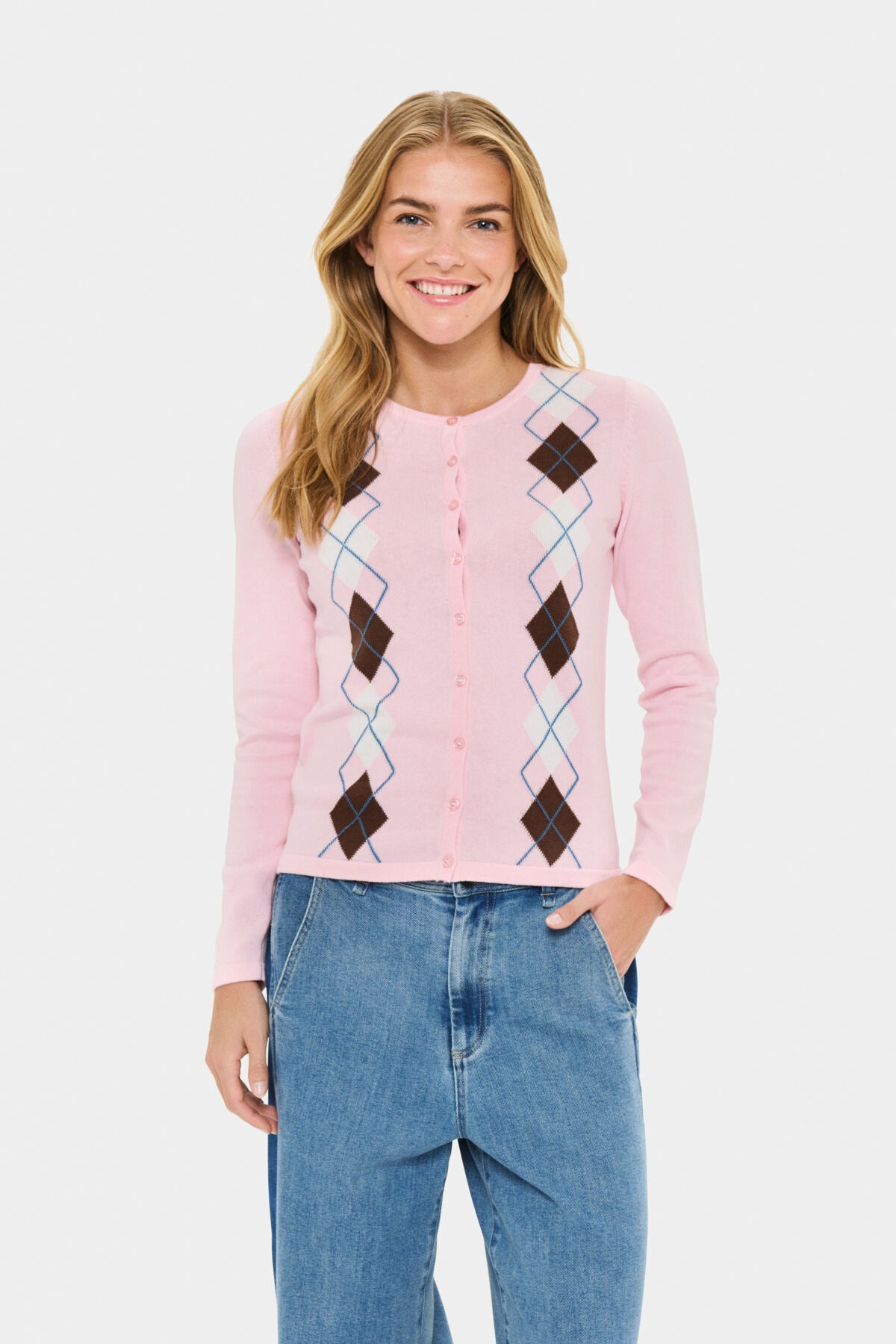 MindySZ Cardigan CHERRY BLOSSOM - 30514979