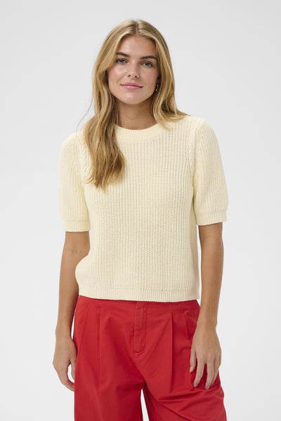 PiliaSZ SS Pullover Creme - 131308 - 30514999 Thumbnail