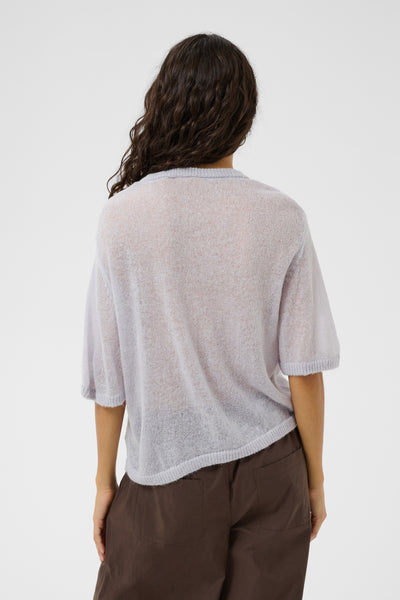 SabbaraSZ SS Pullover Misty Lilac Melange - 1538071 - 30515312 Thumbnail