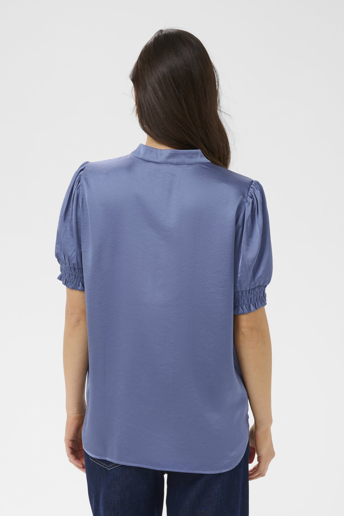 PananSZ SS Blouse China Blue - 183918 - 30515667