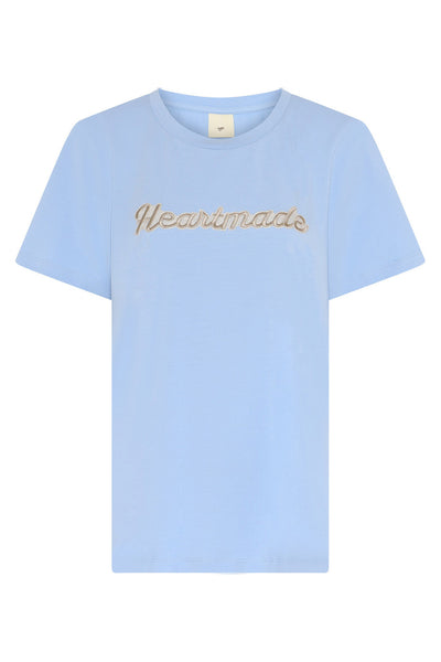400 Efia logo t-shirt 35 Dusty blue - HM1166 Thumbnail