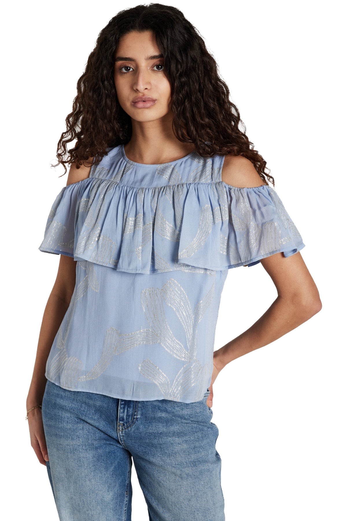 AmmandraBBZinasa blouse Eventide Blue - BBW4976