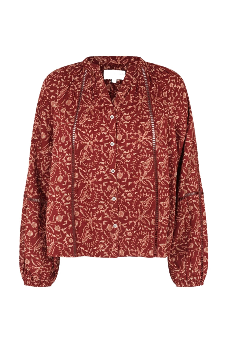 Veroll Shirt Ls RUST - 26441-1030