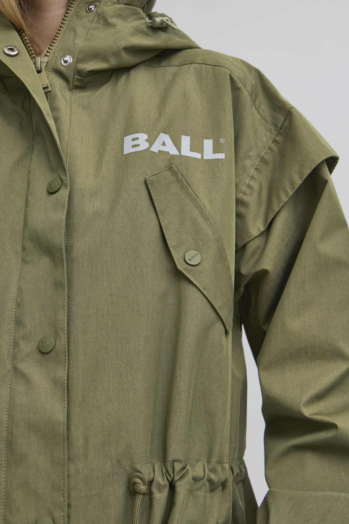 BAPIOGGIA COAT Ivy Green - 50405110
