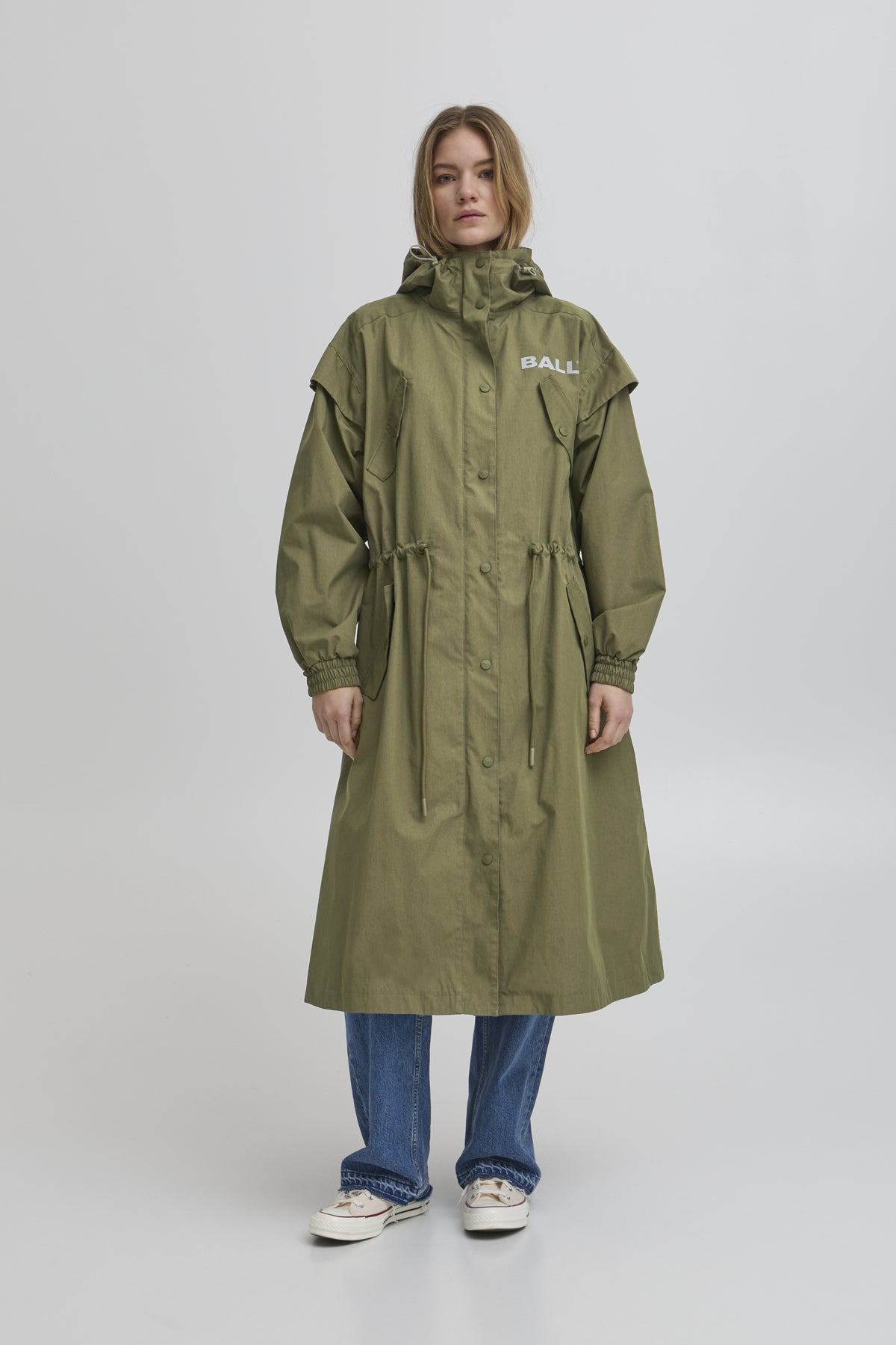 BAPIOGGIA COAT Ivy Green - 50405110
