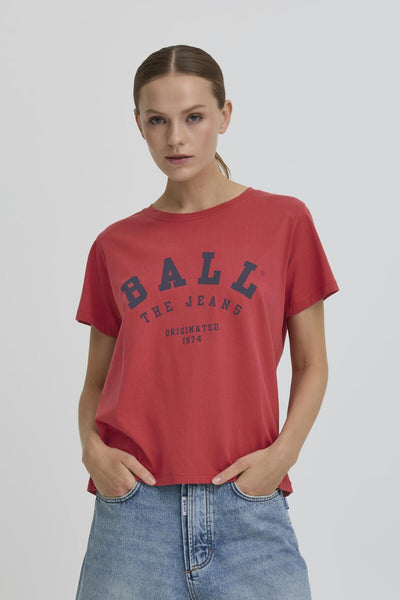 BAMALDINI TSHIRT Rhythmic Red - 50405122 Thumbnail