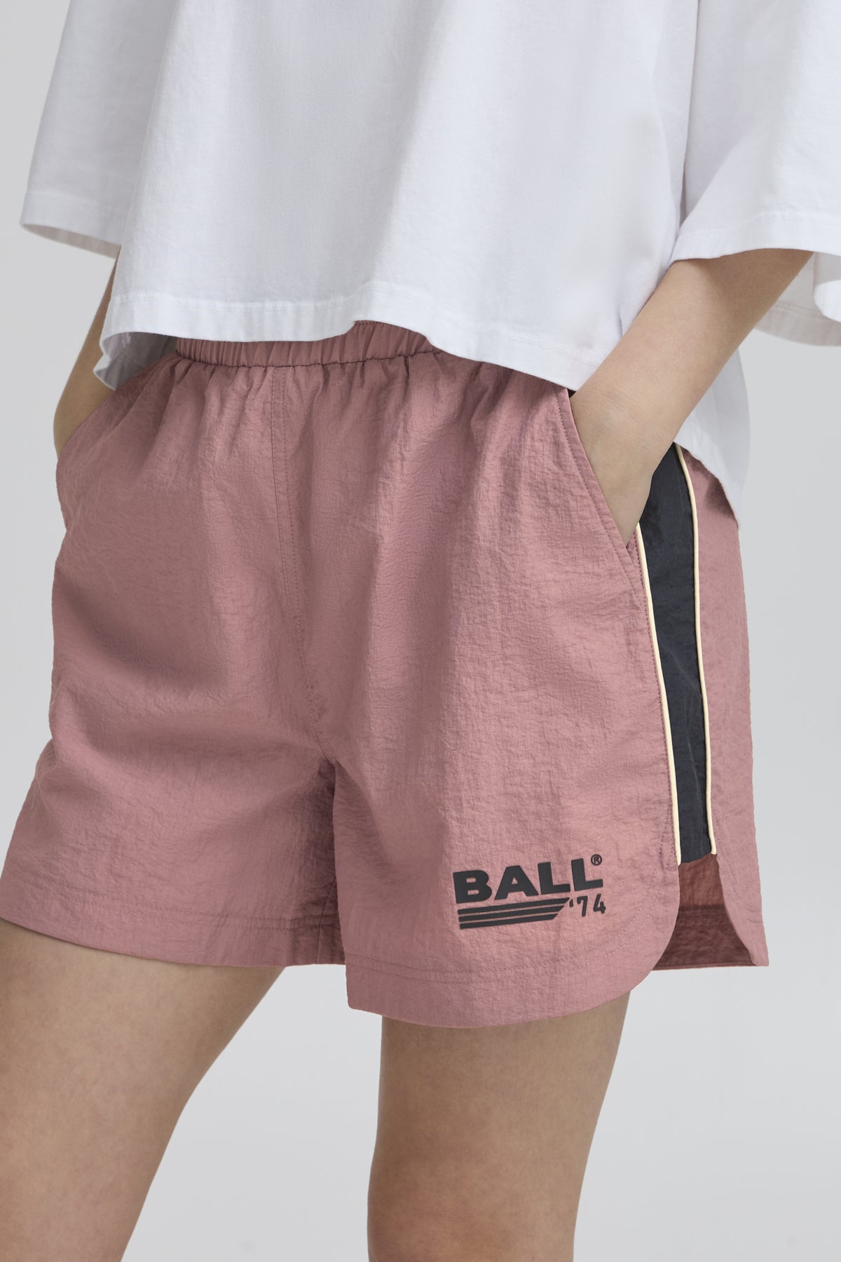 BASTELLA TRACK SHORTS Wistful Mauve CC - 50405244