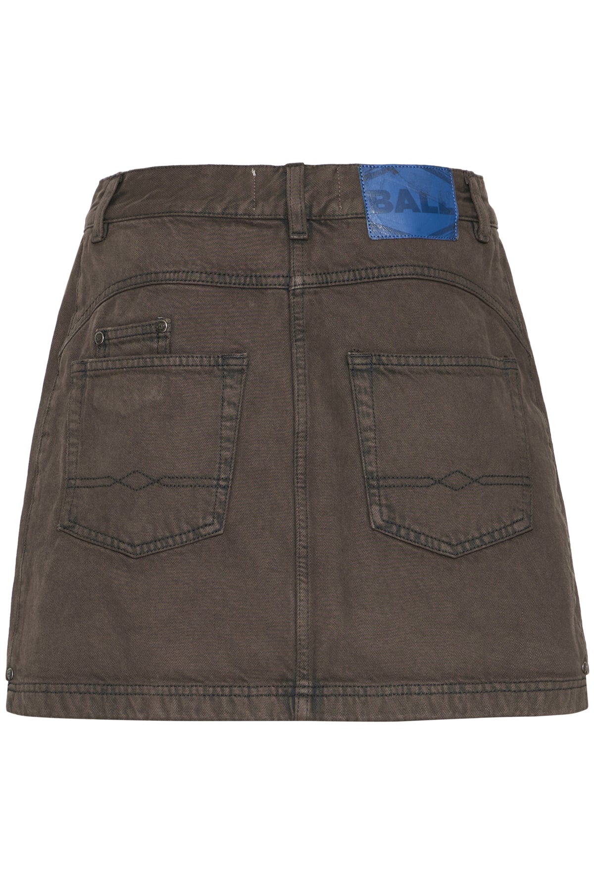 BAPIETRO MINI SKIRT Coffee Bean - 50405310