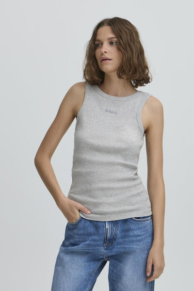 BAALTOBELLI DN TANK TOP Medium Grey Melange - 50405330 Thumbnail