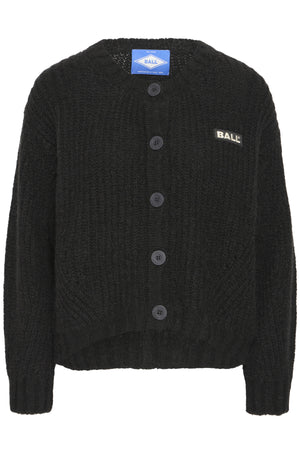 BASTACY RIB CARDIGAN Black - 50405351