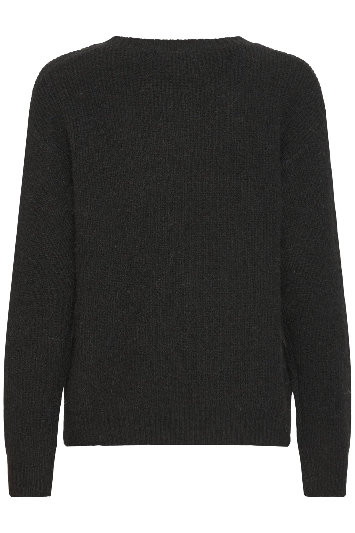 BASTACY RIB LOGO PULLOVER Black - 50405353