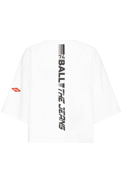 BAVIOLA BP CROPPED OZ TEE Blanc de Blanc - 50405365 Thumbnail