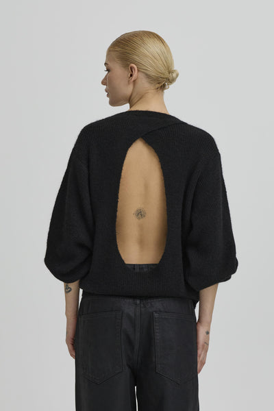 BASTACY CB HOLE PULLOVER Black - 193911 - 50408145 Thumbnail