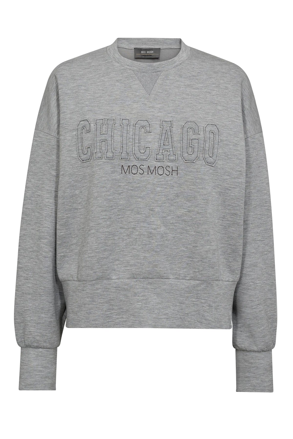 MMRenzi O-LS Sweatshirt Grey Melange - 172730