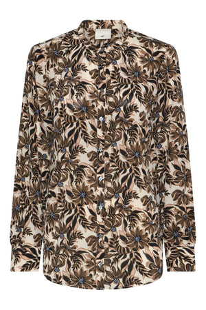 651HMMaple shirt 852 Shitake print - HM1288Z