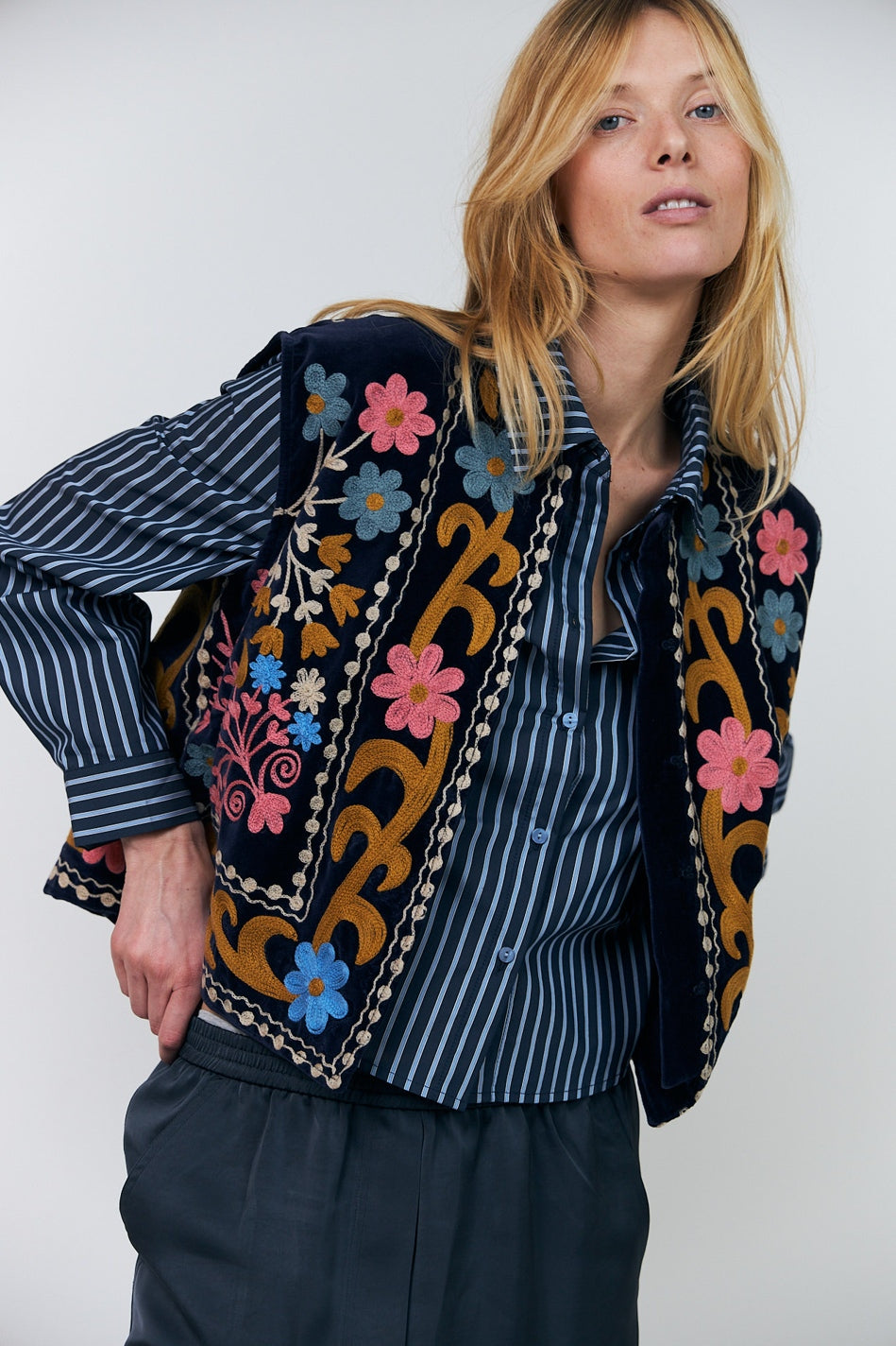 Binll Vest Sl DARK BLUE - 26415-1007
