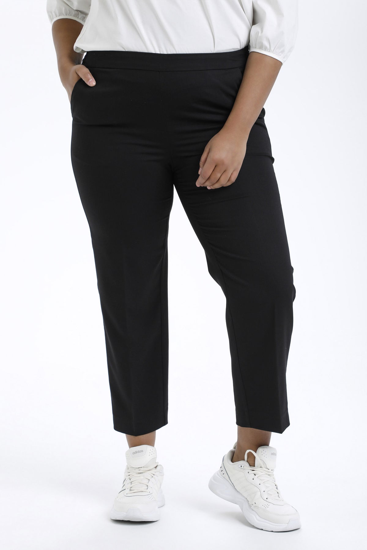 KCsakira Cropped Pants Black deep - 10580650