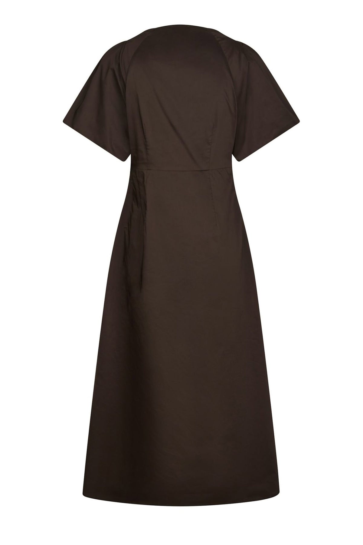 Illana Poplin Chocolate Brown - 160660