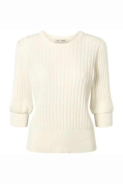 7493RDFSorrelPoi knit 01 White - RDF747 Thumbnail