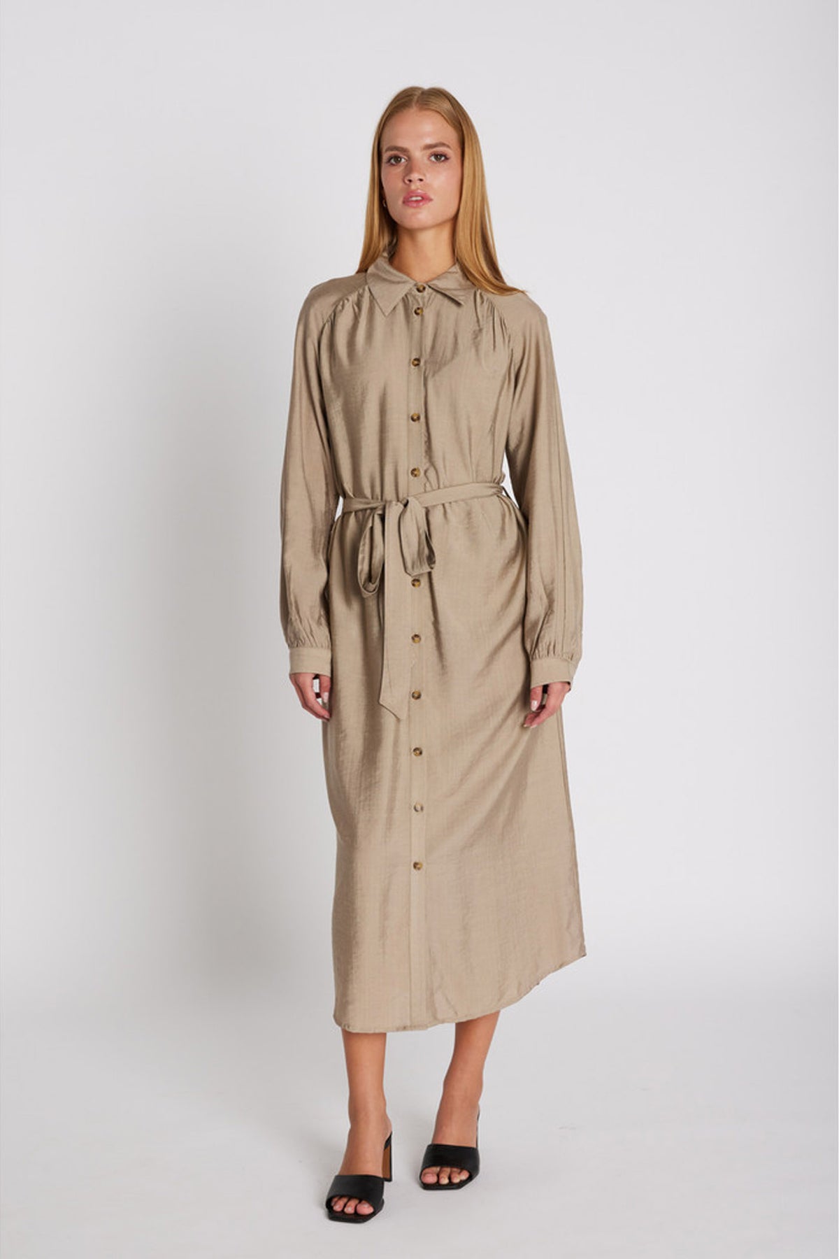7639RDFDaria dress 154 Sandstone - RDF593