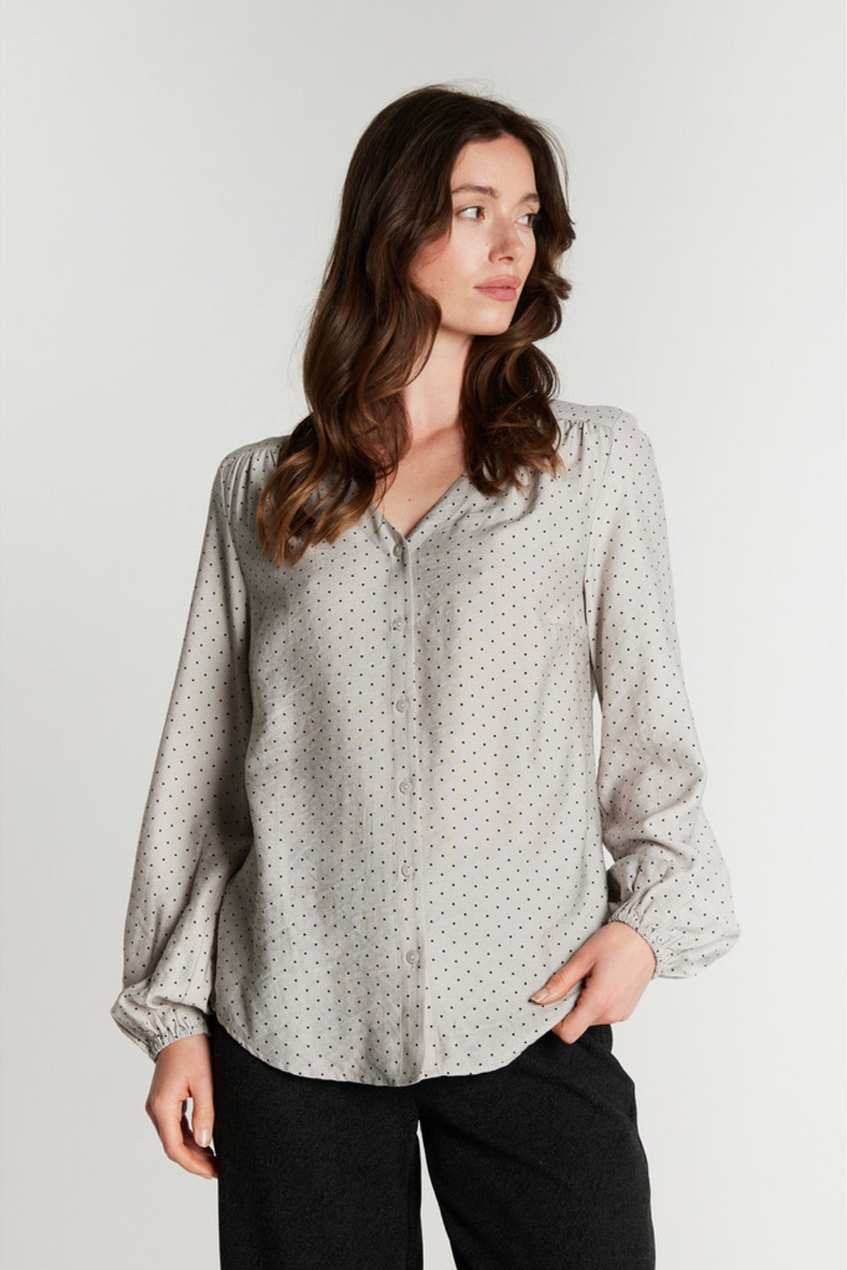 7835RDFVeda shirt 91 Silver - RDF919