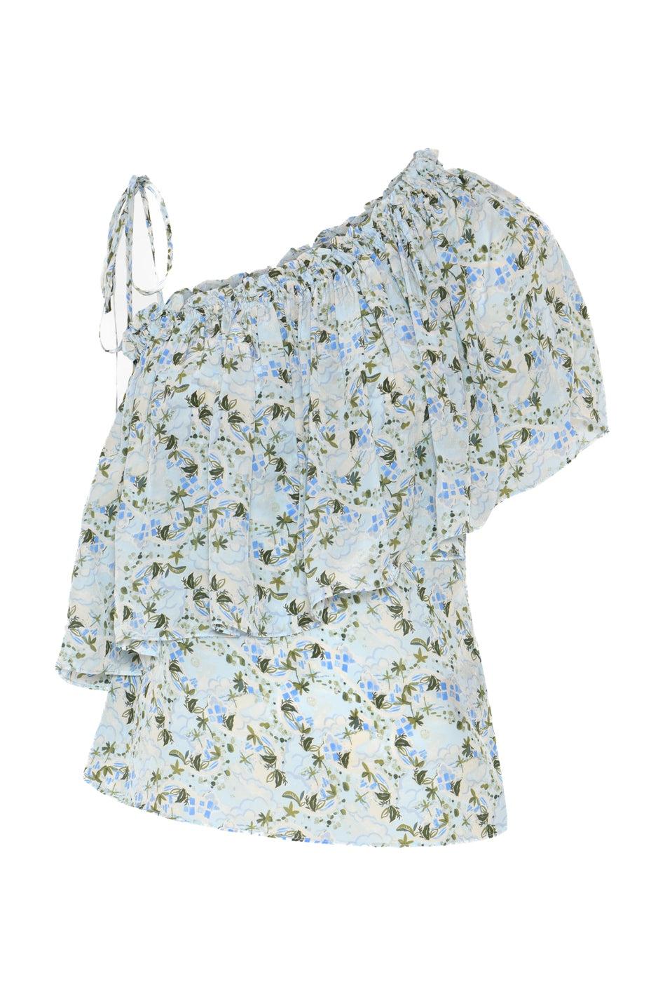 SolfiaBBSanja blouse Hawaii print - BBW4973