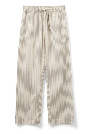 ABIGAILESW TROUSERS 7113 Brown Striped -