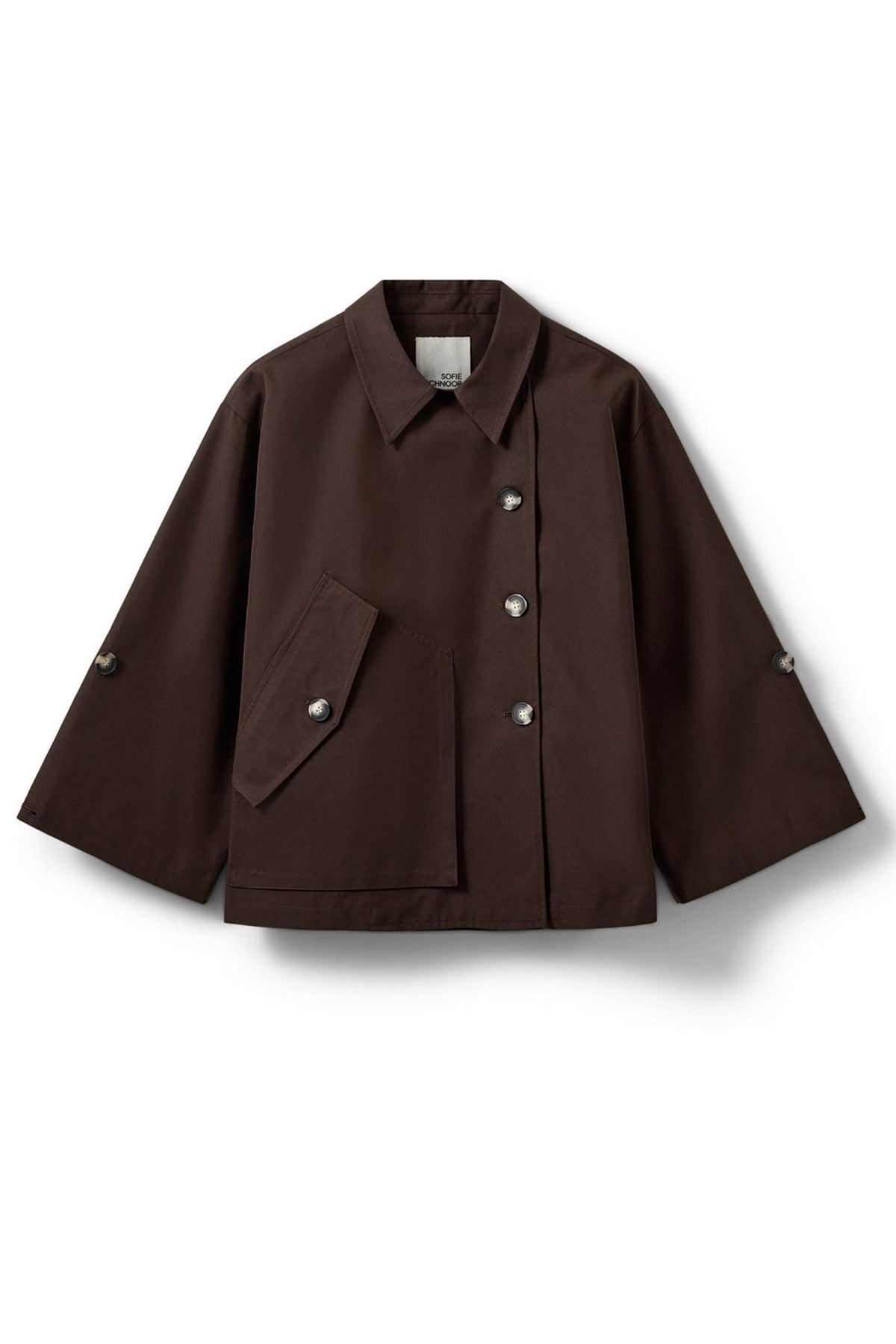 AGATHASW JACKET 7025 Dark brown - SNOS609