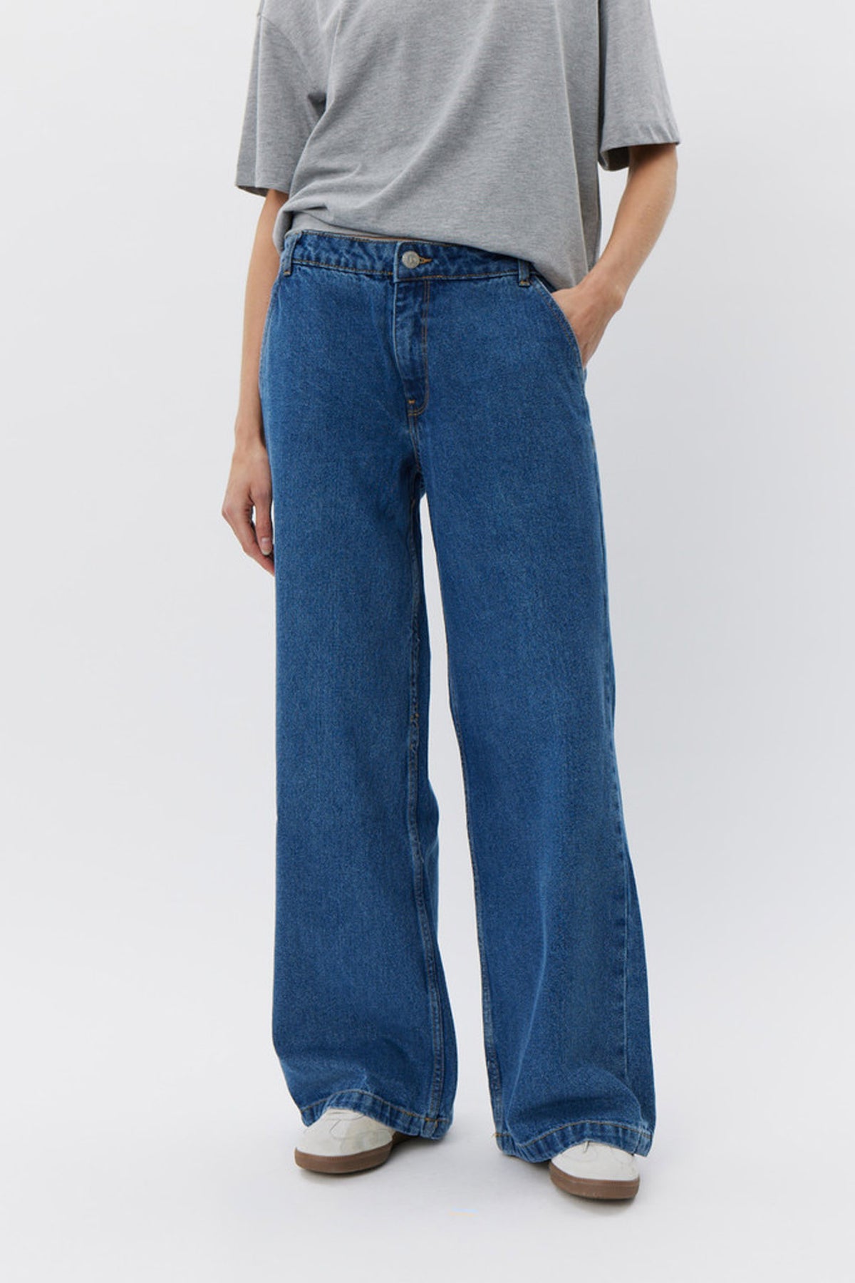 AZZISW JEANS 5002 Denim blue - SNOS404