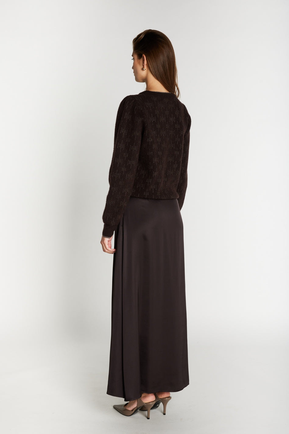 WeckiaBBTyras skirt Dark brown - BBW5092