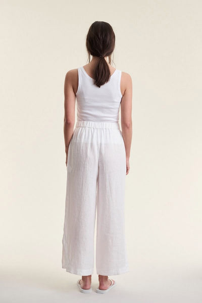 Airy linen elastik bukser White - 263-2136-5764 Thumbnail